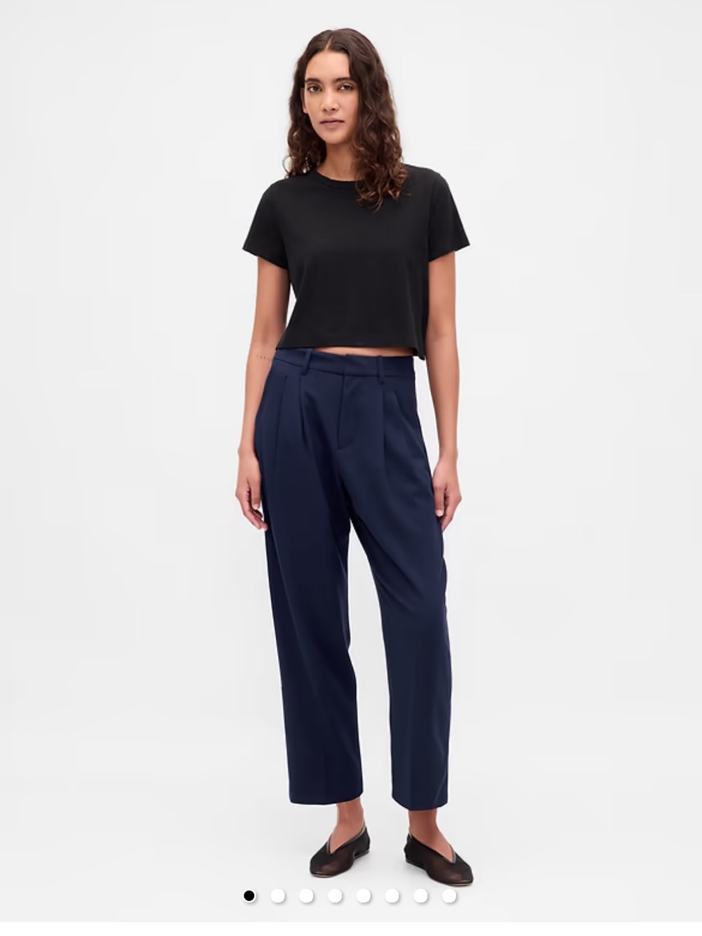 Gap 365 navy blue trousers